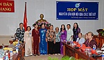 Họp mặt cán bộ hội Phụ nữ qua các thời kỳ