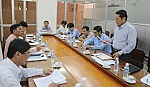 UBND tỉnh kiểm tra việc thực hiện nhiệm vụ của các sở, địa phương.