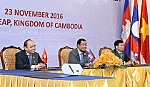 Họp báo công bố kết quả Hội nghị cấp cao Khu vực Tam giác CLV9