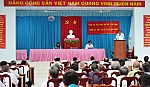 Đoàn Đại biểu Quốc hội tiếp xúc cử tri huyện Cái Bè