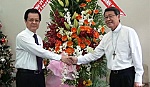 Lãnh đạo tỉnh chúc mừng Giáng sinh