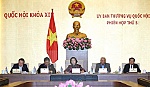 Bế mạc Phiên họp thứ 5 Ủy ban thường vụ Quốc hội khóa XIV