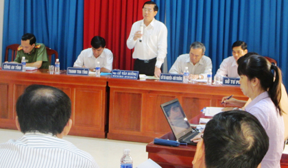 Ông Lê Văn Hưởng kết luận các vụ khiếu nại nêu trên.