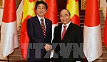 Thủ tướng Nguyễn Xuân Phúc hội đàm với Thủ tướng Nhật Bản Shinzo Abe