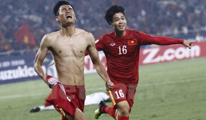 Tuyển Việt Nam sẽ quyết giành vé dự VCK Asian Cup 2019. (Ảnh: Minh Chiến/Vietnam+)