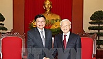 Tổng Bí thư Nguyễn Phú Trọng tiếp Thủ tướng Lào Thongloun Sisoulith​