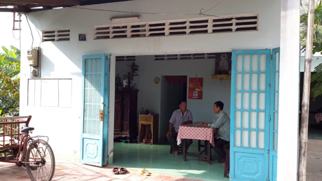 Nhiều căn nhà mới mọc lên thông qua Quyết định 167 và hiện nay là 
