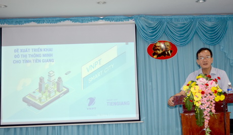 TP. Mỹ Tho triển khai chủ trương xây dựng Mỹ Tho thành thành phố thông minh.