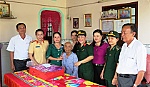 Họp mặt, về nguồn tại Đền thờ Anh hùng dân tộc Trương Định