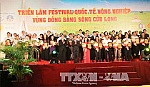 Khai mạc Triển lãm Festival quốc tế nông nghiệp vùng ĐBSCL
