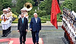 Chủ tịch nước hội đàm với Tổng thống Israel