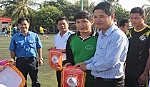 Giao lưu bóng đá chào mừng sinh nhật Đoàn
