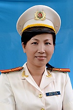 Có một nữ thiếu tá công an giỏi giang, năng động