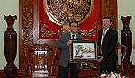 Chủ tịch UBND tỉnh Tiền Giang tiếp tân Tổng Lãnh sự Nhật Bản
