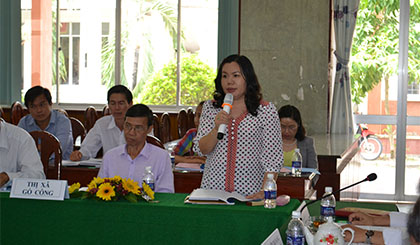 Đại biểu thảo luận tại hội thảo