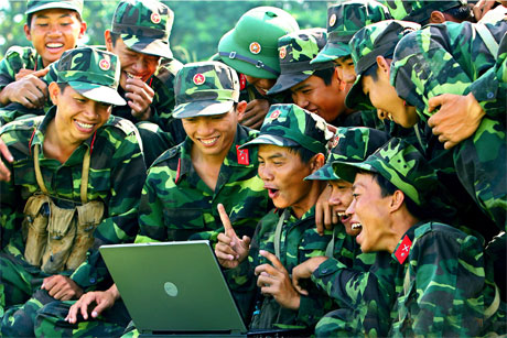  “Công nghệ mới”. Ảnh:  Trần Tuấn