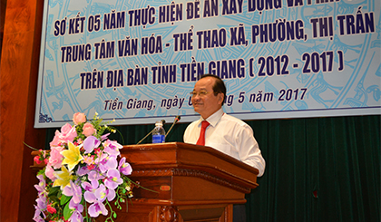 Ông Trần Thanh Đức, Phó Chủ tịch UBND tỉnh phát biểu chỉ đạo tại hội nghị