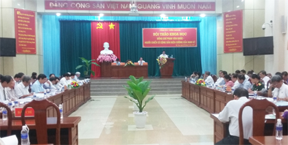 Quang cảnh hội thảo