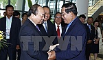 Thủ tướng Nguyễn Xuân Phúc làm việc với Thủ tướng Campuchia Hun Sen