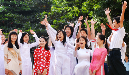 Đàn ông cũng có thể quán xuyến việc nội trợ để phụ nữ đi làm bên ngoài xã hội nếu có năng lực       Ảnh: DUY NHỰT