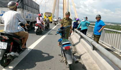 Hiện trường vụ việc.