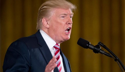 Tổng thống Mỹ Trump chỉ trích Qatar. Nguồn: foxnews.com
