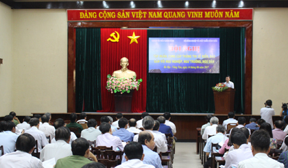 Toàn cảnh hội nghị.