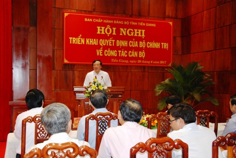 Ban Chấp hành Đảng bộ tỉnh dự hội nghị