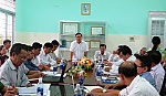 Kiểm tra tiến độ xây dựng NTM ở xã Bình Ân và Tân Thành