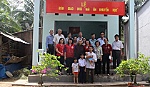 Hội khuyến học Tiền Giang bàn giao nhà 