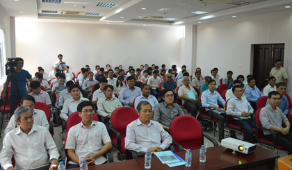 Quang cảnh tại buổi tập huấn.