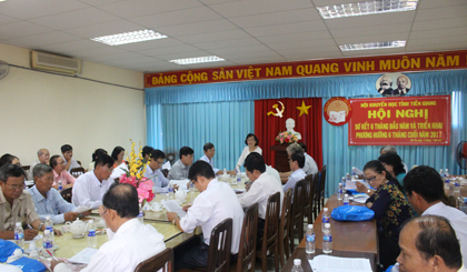 Quang cảnh buổi sơ kết