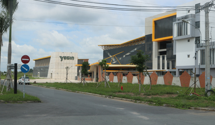 Một góc KCN Long Giang