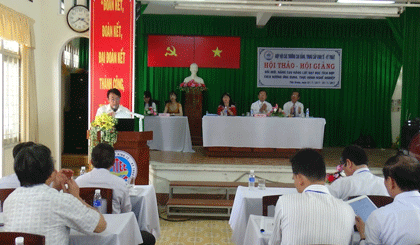 Quang cảnh buổi hội thảo 