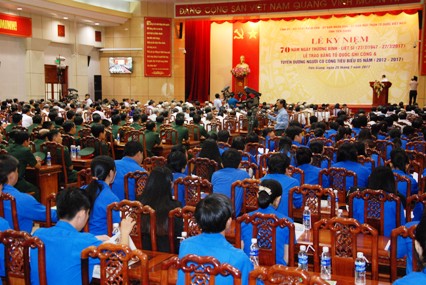 Quang cảnh buổi lễ