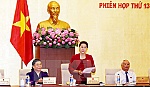 Bế mạc Phiên họp thứ 13 Ủy ban Thường vụ Quốc hội khóa XIV