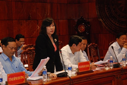 Đại biểu chia sẻ thuận lợi, khó khăn trong công tác