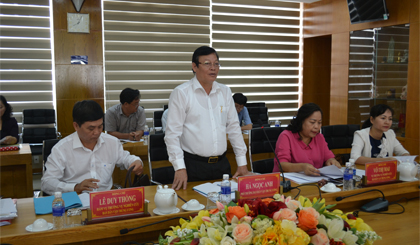 ông Hà Ngọc Anh, Phó Trưởng Ban Dân vận Trung ương làm trưởng đoàn, 