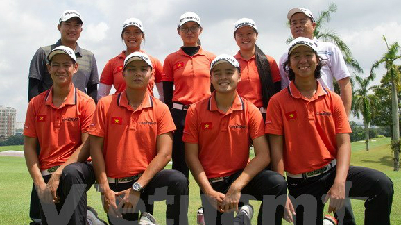 Tuyển golf Việt Nam được tài trợ 100% kinh phí.