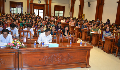 Quang cảnh buổi họp mặt