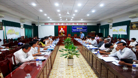 Toàn cảnh buổi hội nghị