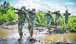 Diễn tập phòng ngự bờ biển có bắn đạn thật