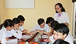 Cô Hồng Diễm và những tiết dạy theo chủ đề tích hợp