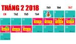 Hai phương án nghỉ Tết Nguyên đán Mậu Tuất 2018