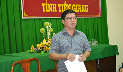 Nguyễn Thanh Hải, Phó trưởng đoàn đại biểu Quốc hội tỉnh phát biểu ý kiến đối với dự thảo Luật Thủy sản (sửa đổi)