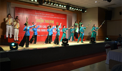 Văn nghệ chào mừng