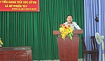 Cử tri xã Mỹ Phước Tây bức xúc tình trạng ô nhiễm cây nước