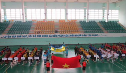 Quang cảnh lễ khai mạc 