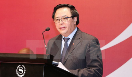 Ủy viên Trung ương Đảng, Trưởng Ban Đối ngoại Trung ương Hoàng Bình Quân. Ảnh: Phương Hoa/TTXVN