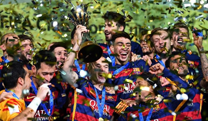 Barca là nhà vô địch FIFA Club World Cup năm 2015